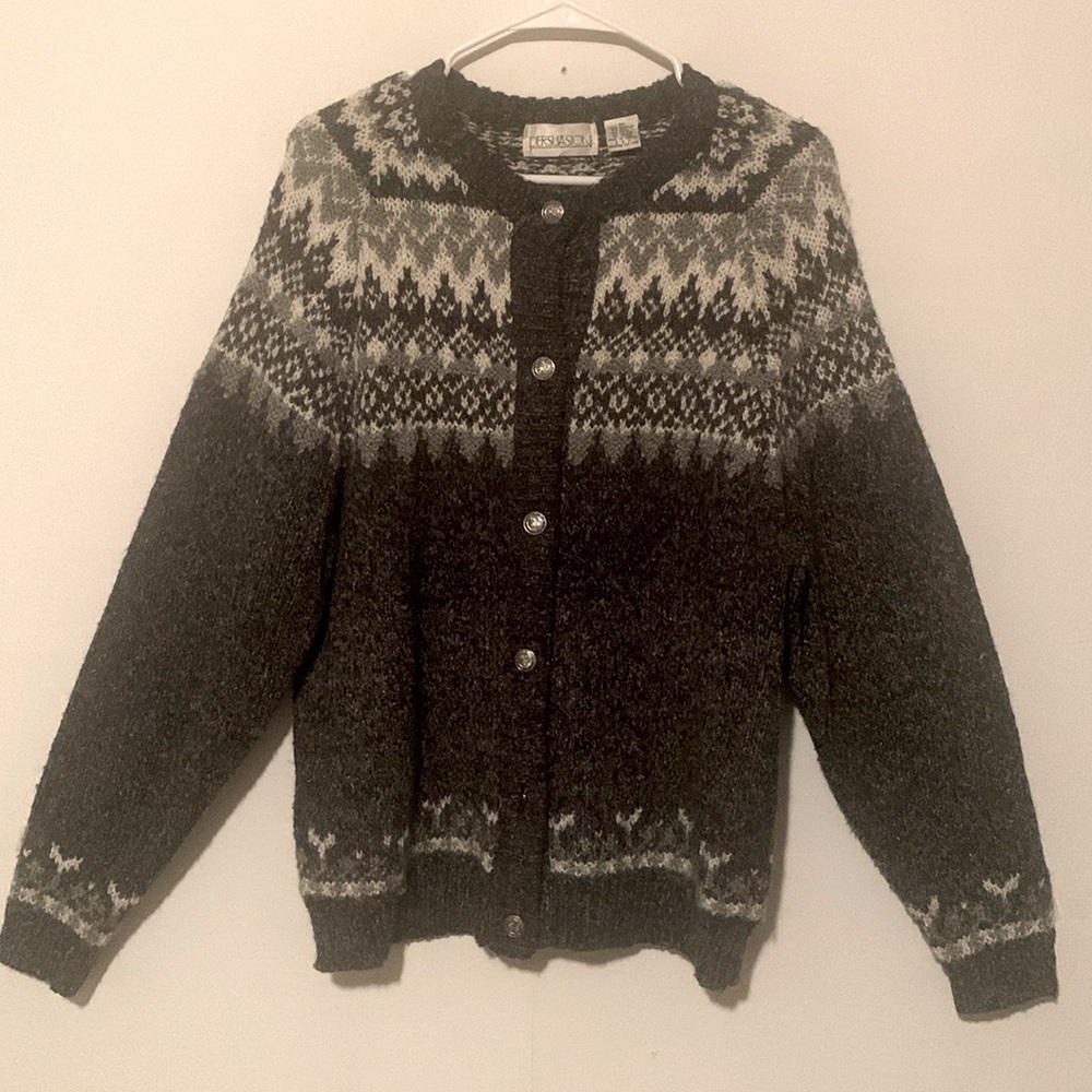 Persuasion Women’s Button Down Sweater